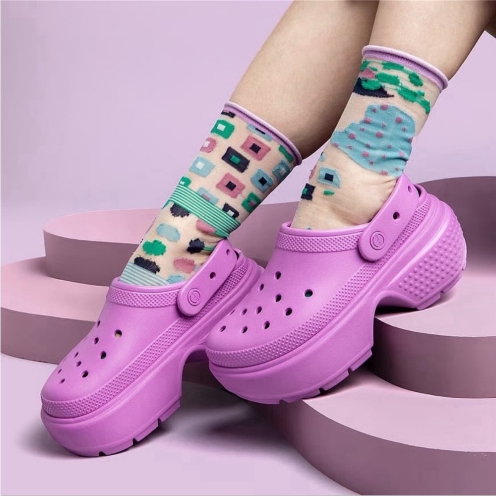 Crocs Stomp Clogs Bubble Platform - Picture 14 of 14